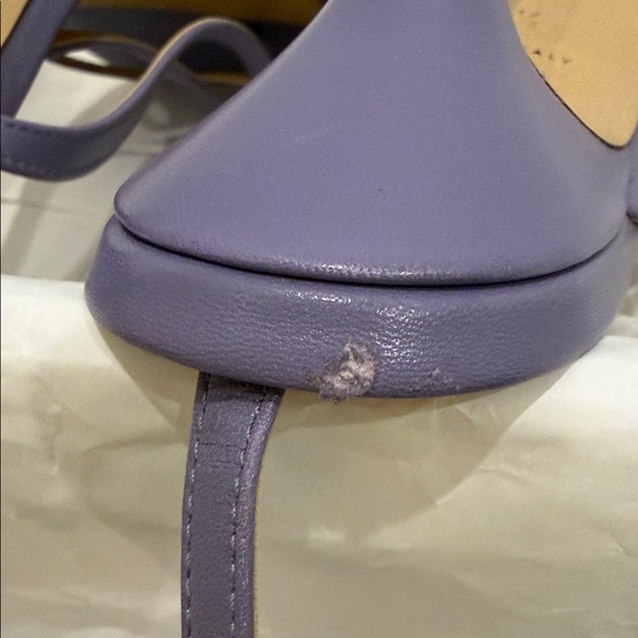 Bottega Veneta Lavender Strappy Heels main image 2